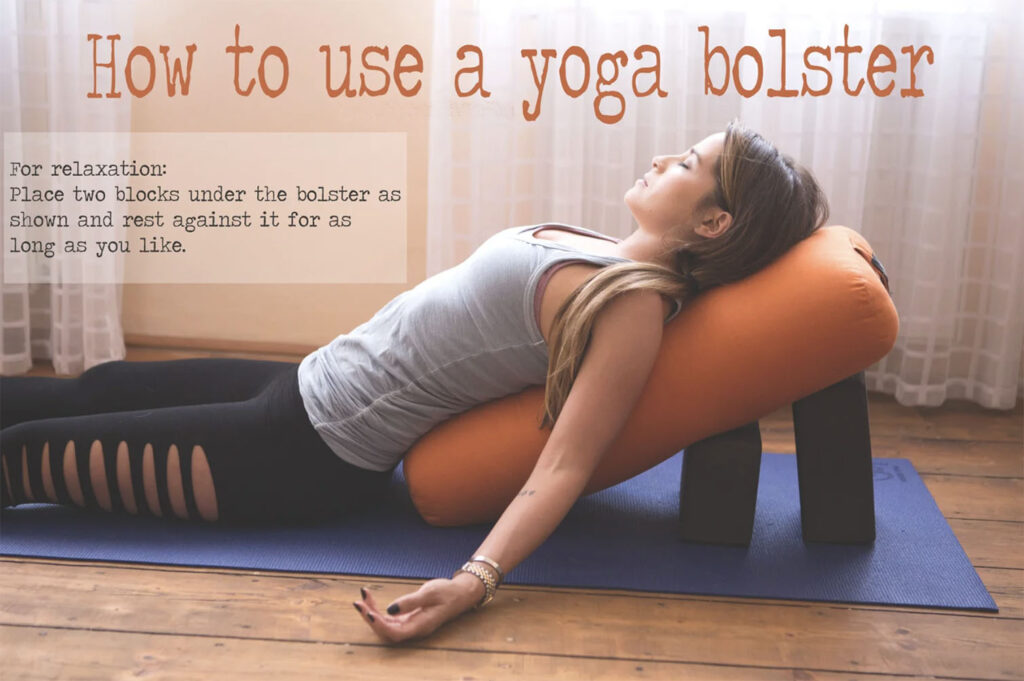 Yin Yoga Svasana with Props